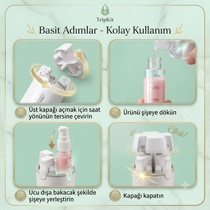 4'ü 1 arada Taşınabilir Dağıtıcı